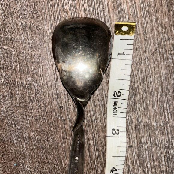 Rogers Bros 1847 Sugar Spoon Flair Pattern Silver Plate Flatware IS Lot Of 1 - Picture 5 of 6